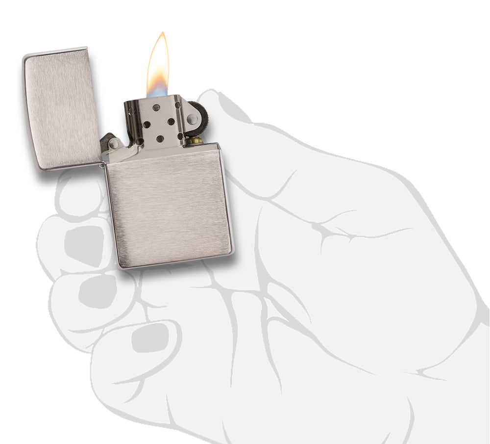 Zippo zapalovač 21619 Armor® Brushed Chrome