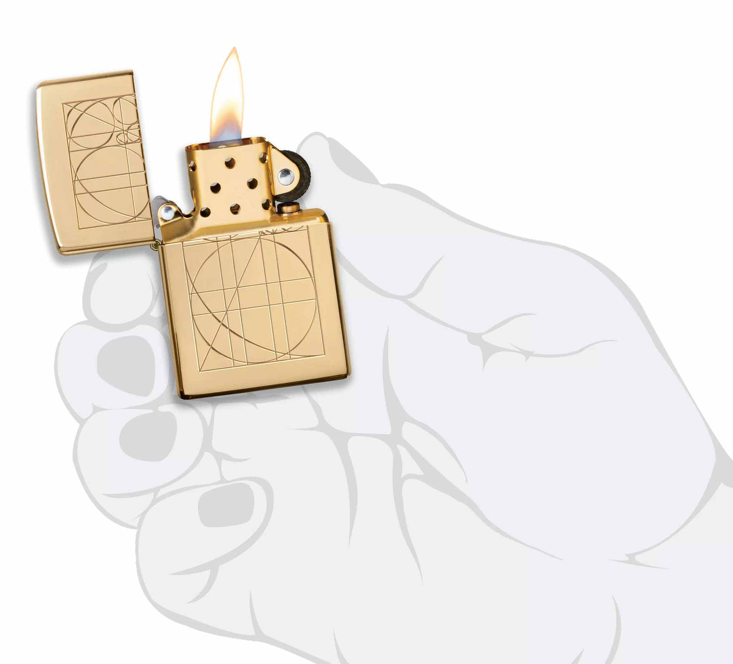 Zippo zapalovač 24014 Armor® Golden Ratio