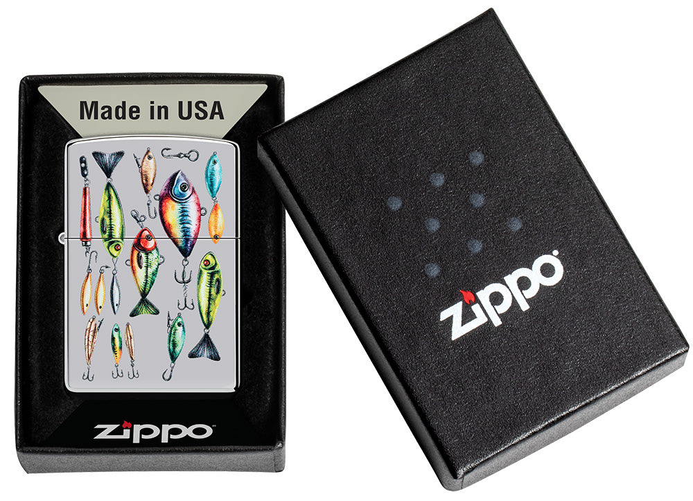 Zippo zapalovač 22111 Fishing Hooks Design