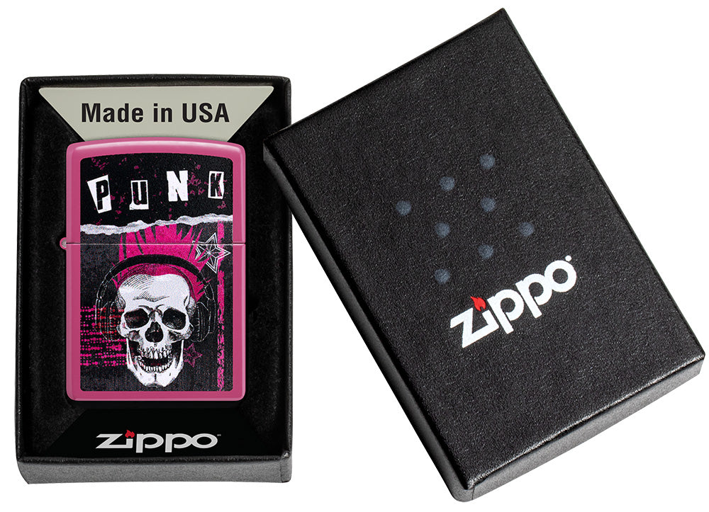 Zippo zapalovač 66018 Punk Skull Design