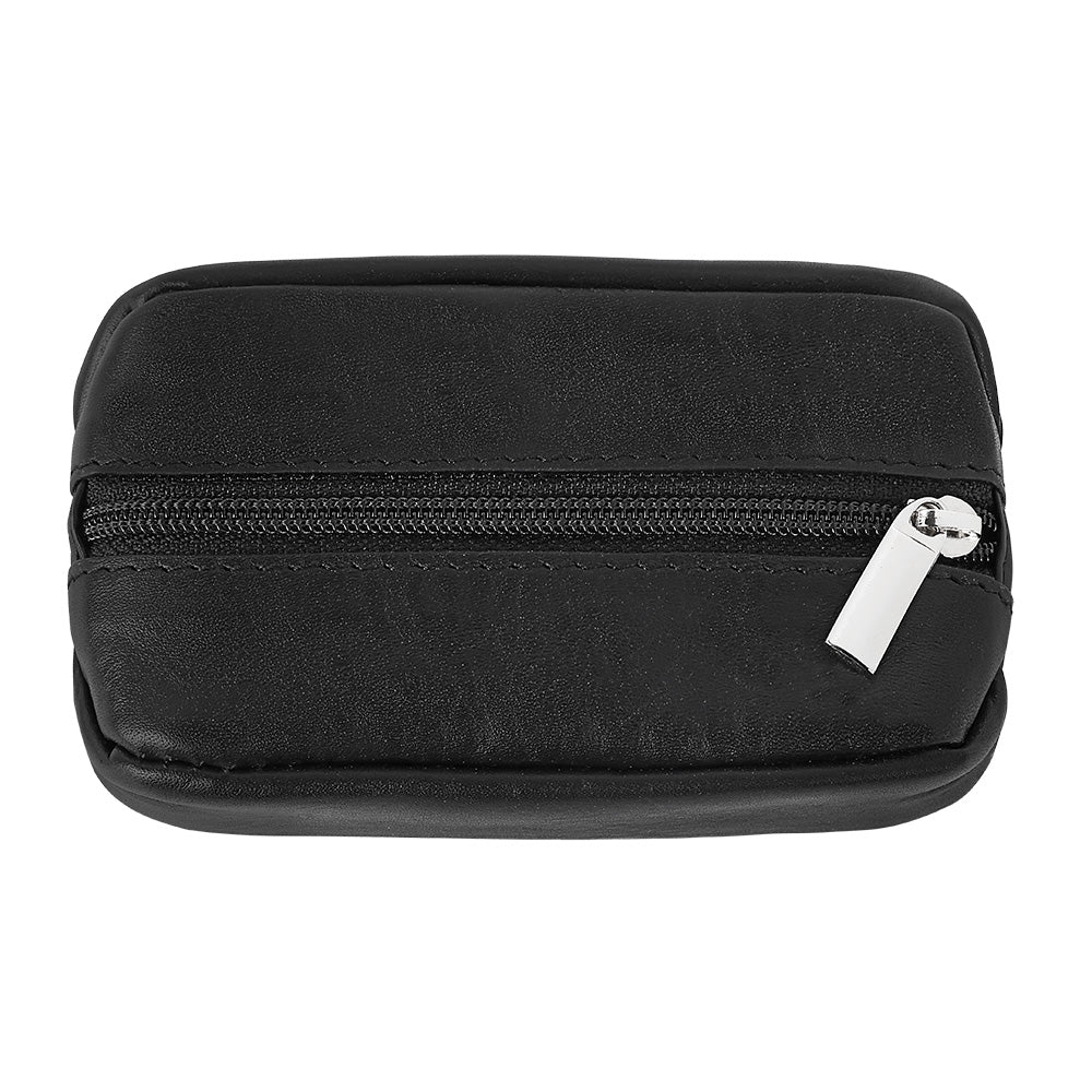 44195 Kožené pouzdro na mince Zippo Carbon