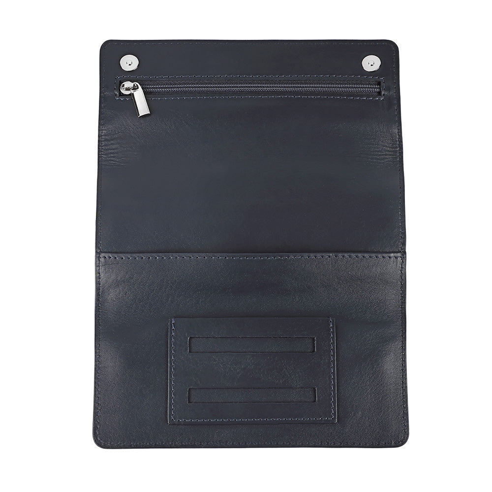 44212 Kožené pouzdro na tabák Zippo Navy