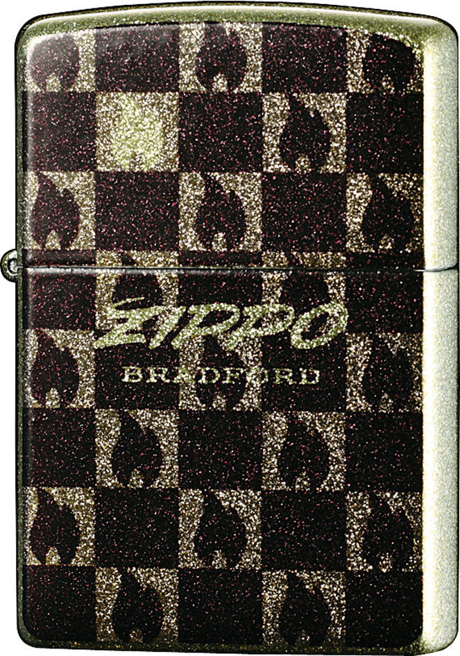 Zippo zapalovač 26489 Shiny Flame Black