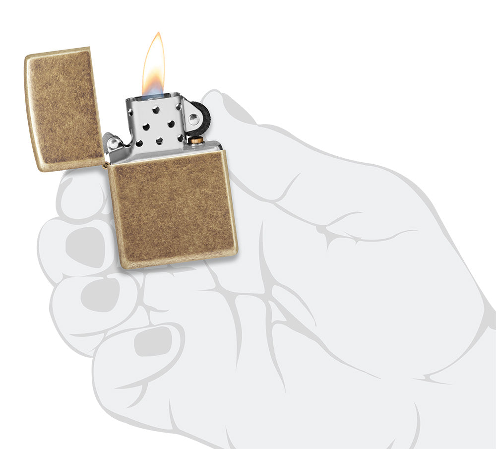 Zippo zapalovač 29010 Antique Brass™