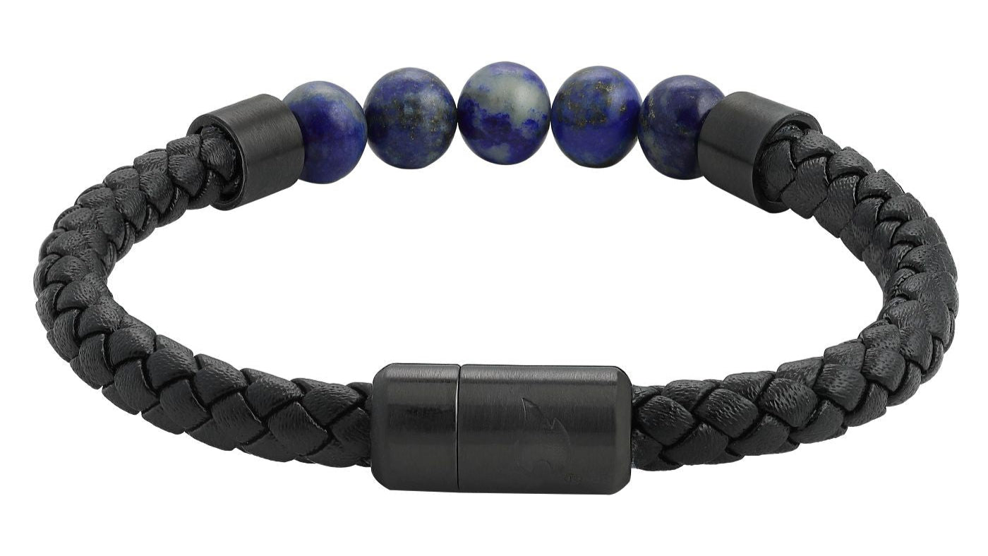 Zippo kožený náramek s přívěsky