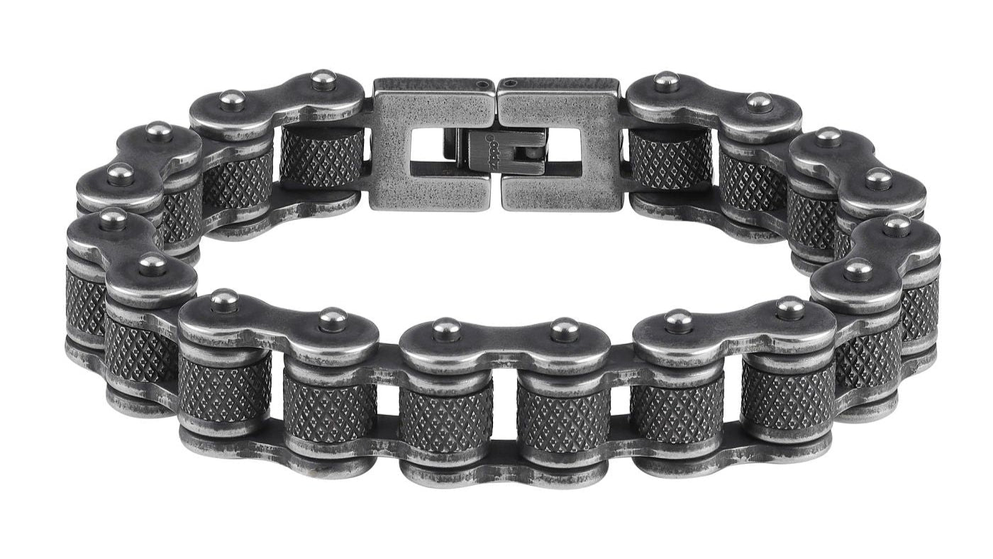 Kovový náramek Bike Chain
