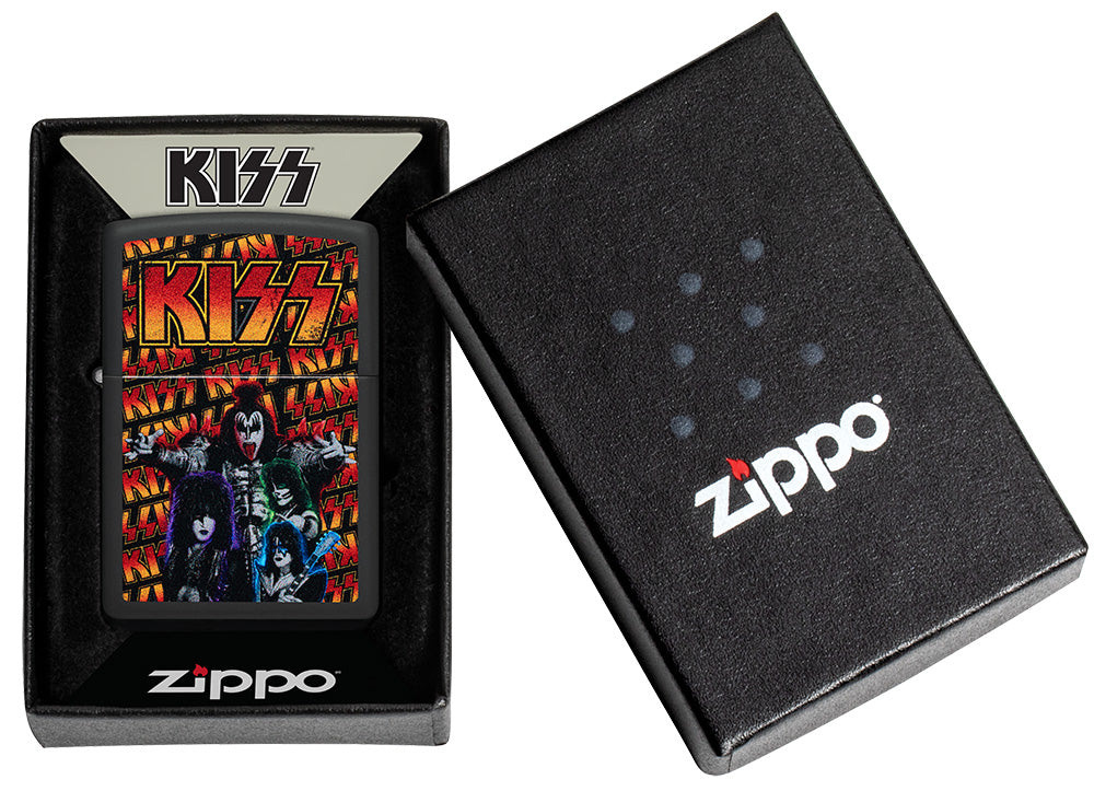 Zippo zapalovač 66138 KISS® Poster Design