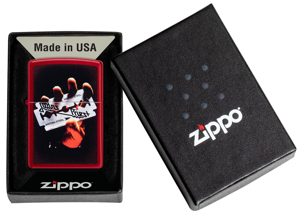 Zippo zapalovač 66161 Judas Priest British British Steel