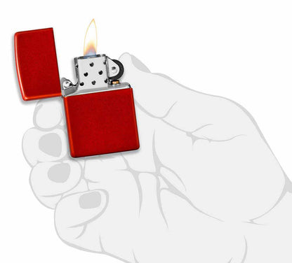 Zippo zapalovač 26953 Metallic Red