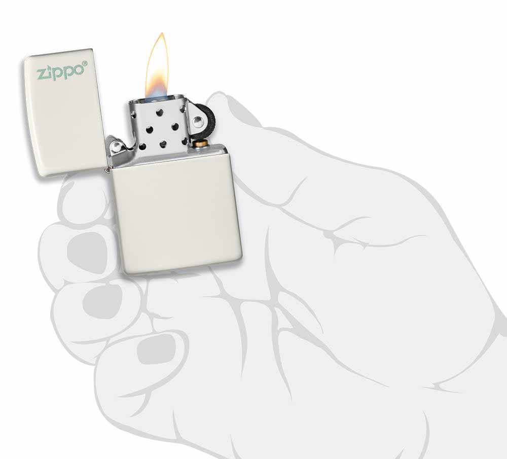 Zippo zapalovač 26956 Glow in the Dark Zippo Logo