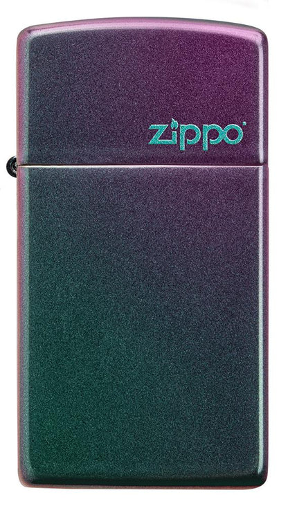 Zippo zapalovač 26962 Slim® Iridescent Zippo Logo
