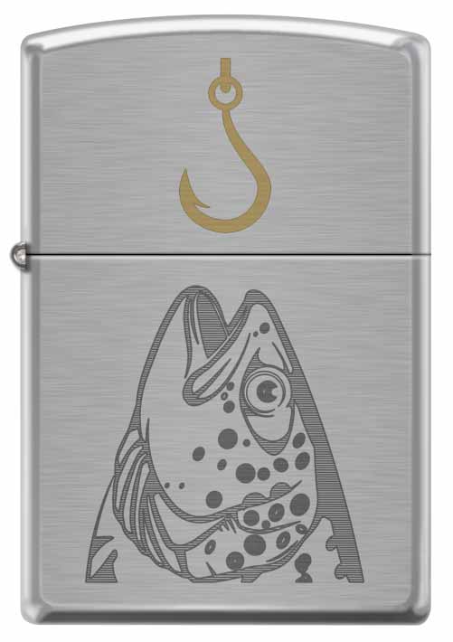 Zippo zapalovač 21943 Fish Hook Design
