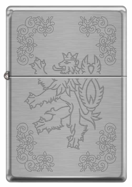 Zippo zapalovač 21950 Vintage Czech Lion
