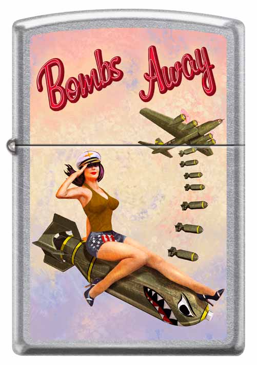 Zippo zapalovač 25623 Bombs Away Girl