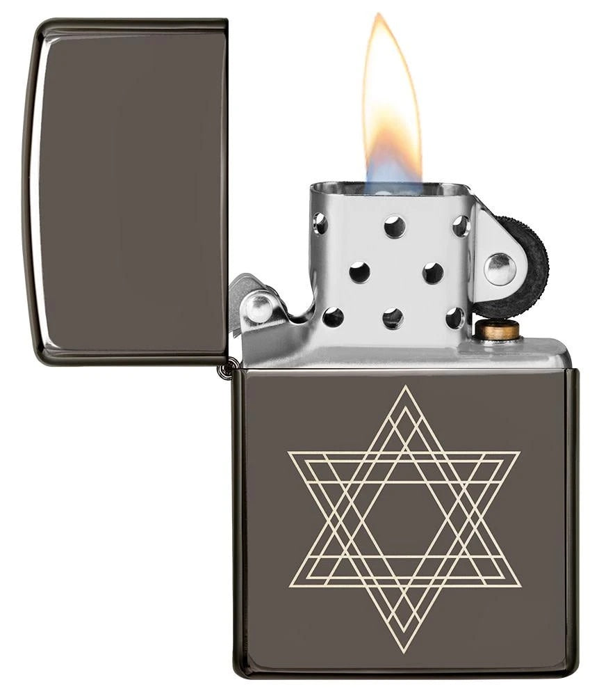 Zippo zapalovač 26984 Star of David Design