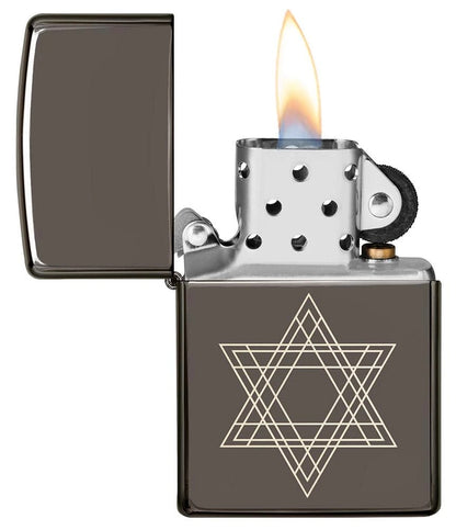 Zippo zapalovač 26984 Star of David Design