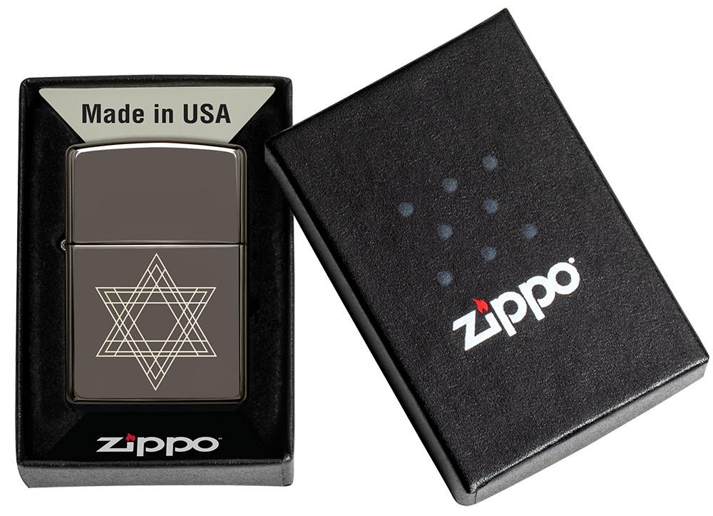 Zippo zapalovač 26984 Star of David Design