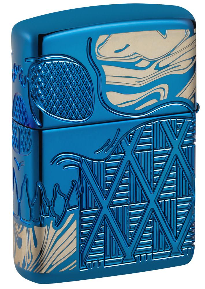 Zippo zapalovač 26995 Armor® Skull Design