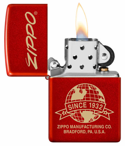 Zippo zapalovač 26077 Zippo Logo Globe