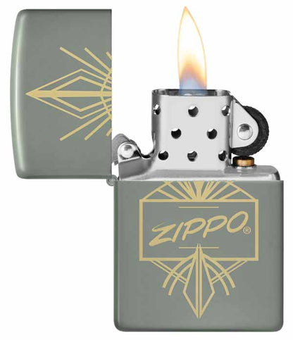 Zippo zapalovač 26082 Art Deco Zippo Logo