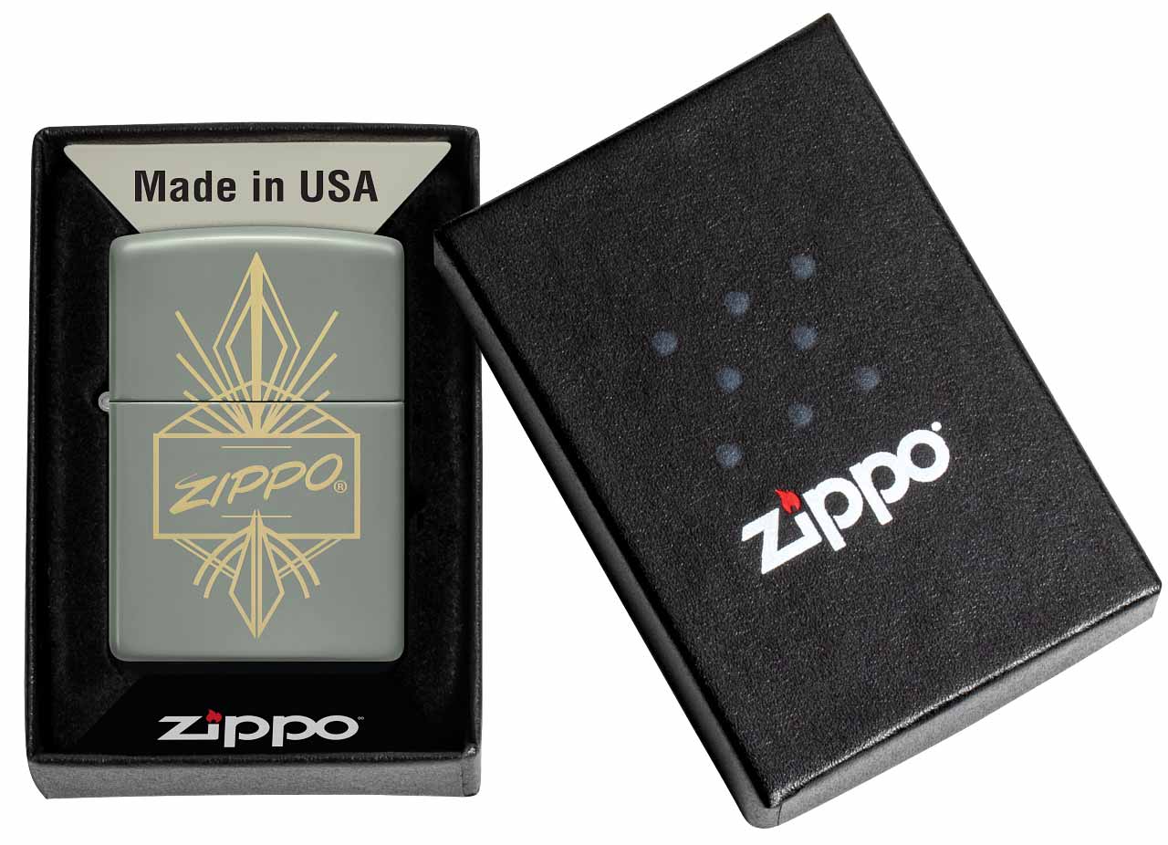 Zippo zapalovač 26082 Art Deco Zippo Logo