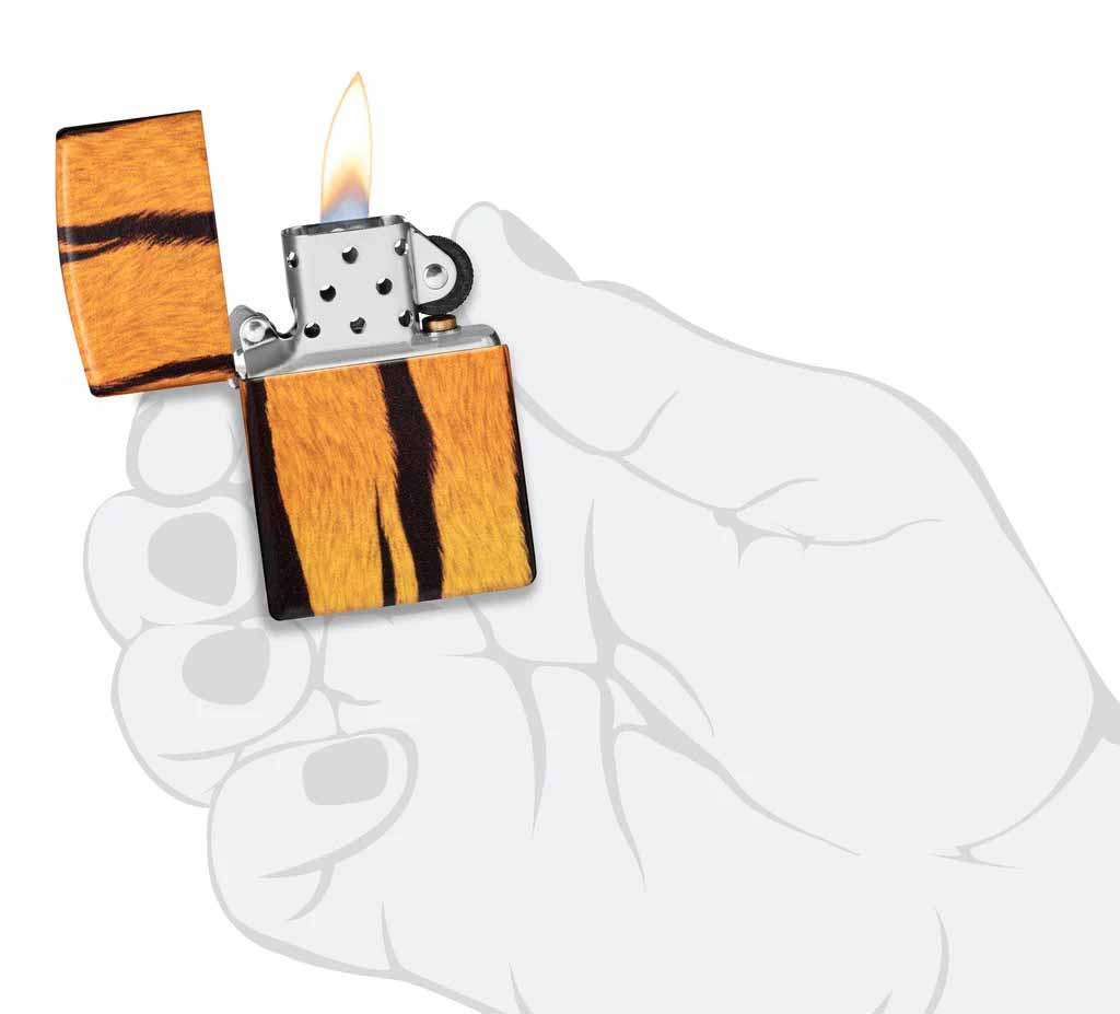 Zippo zapalovač 26087 Tiger Stripes Pattern