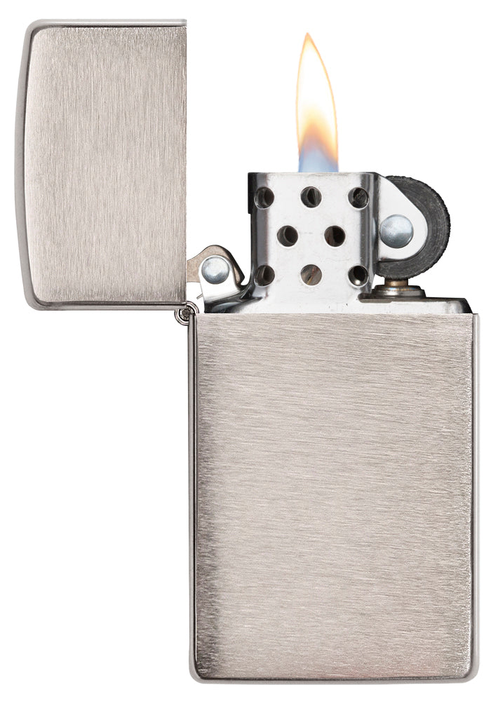 Zippo zapalovač 21112 Slim® Brushed Chrome