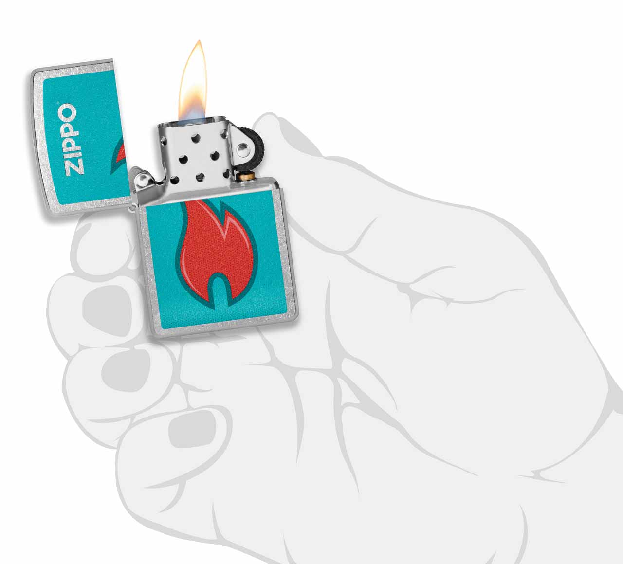 Zippo zapalovač 25647 Zippo Flame