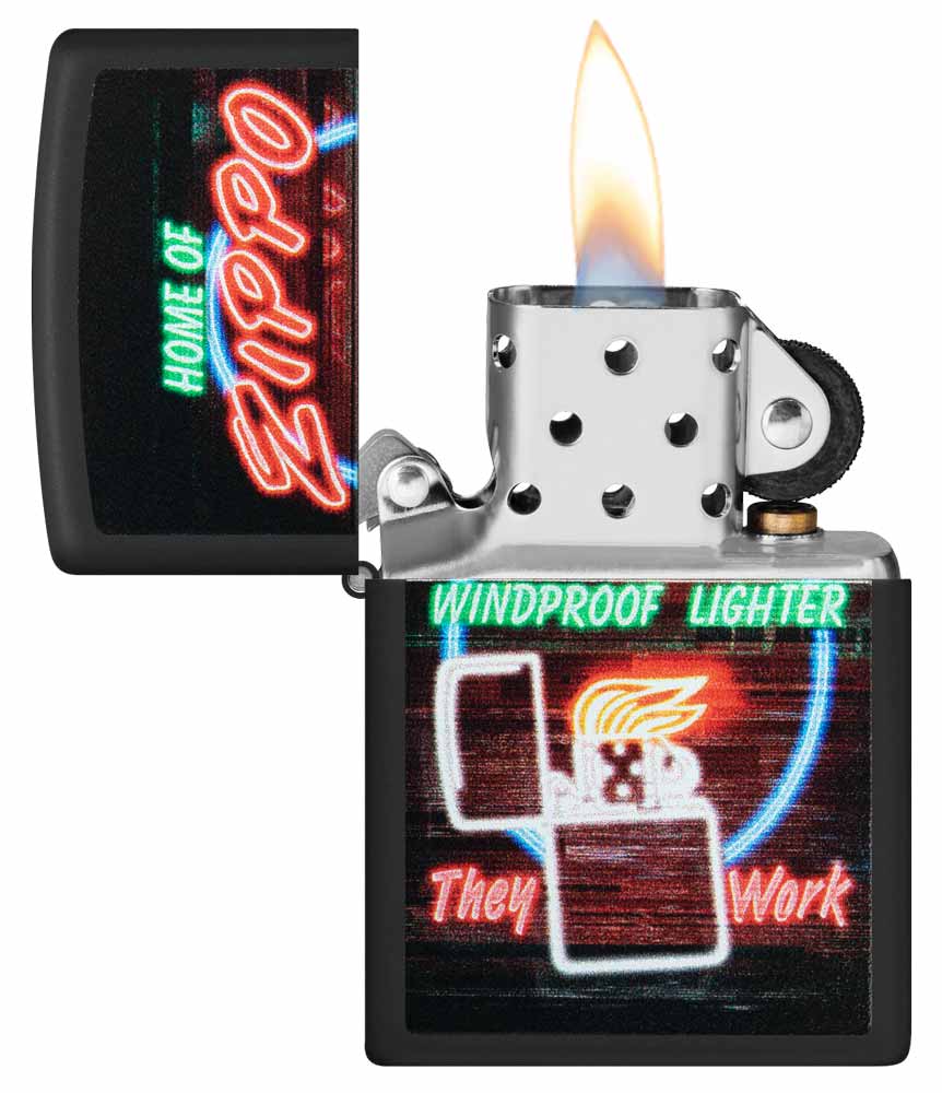 Zippo zapalovač 26116 Zippo Neon Sign