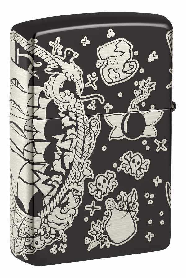 Zippo zapalovač 26142 Pirates Treasure Design