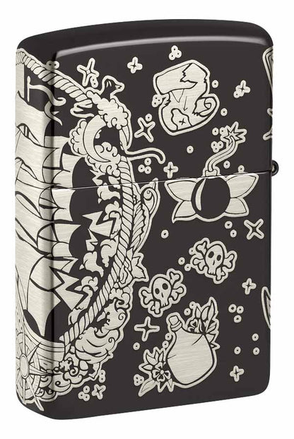 Zippo zapalovač 26142 Pirates Treasure Design