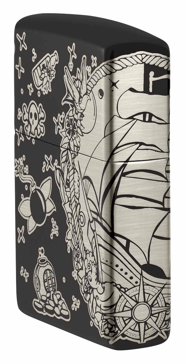 Zippo zapalovač 26142 Pirates Treasure Design