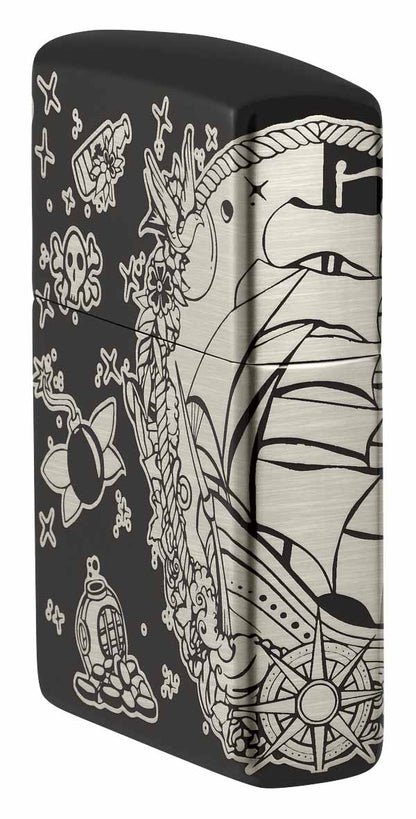 Zippo zapalovač 26142 Pirates Treasure Design