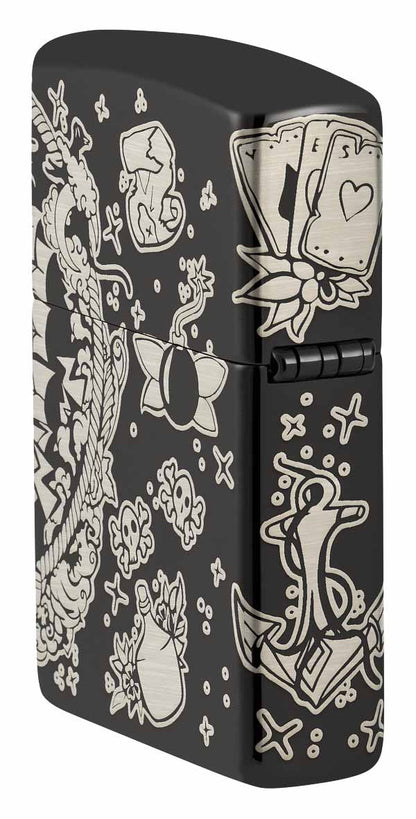 Zippo zapalovač 26142 Pirates Treasure Design