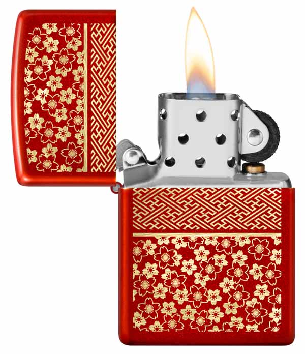 Zippo zapalovač 26512 Flower Pattern