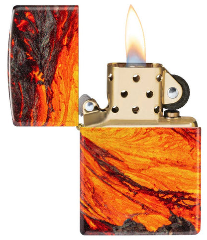Zippo zapalovač 26078 Lava Flow Design
