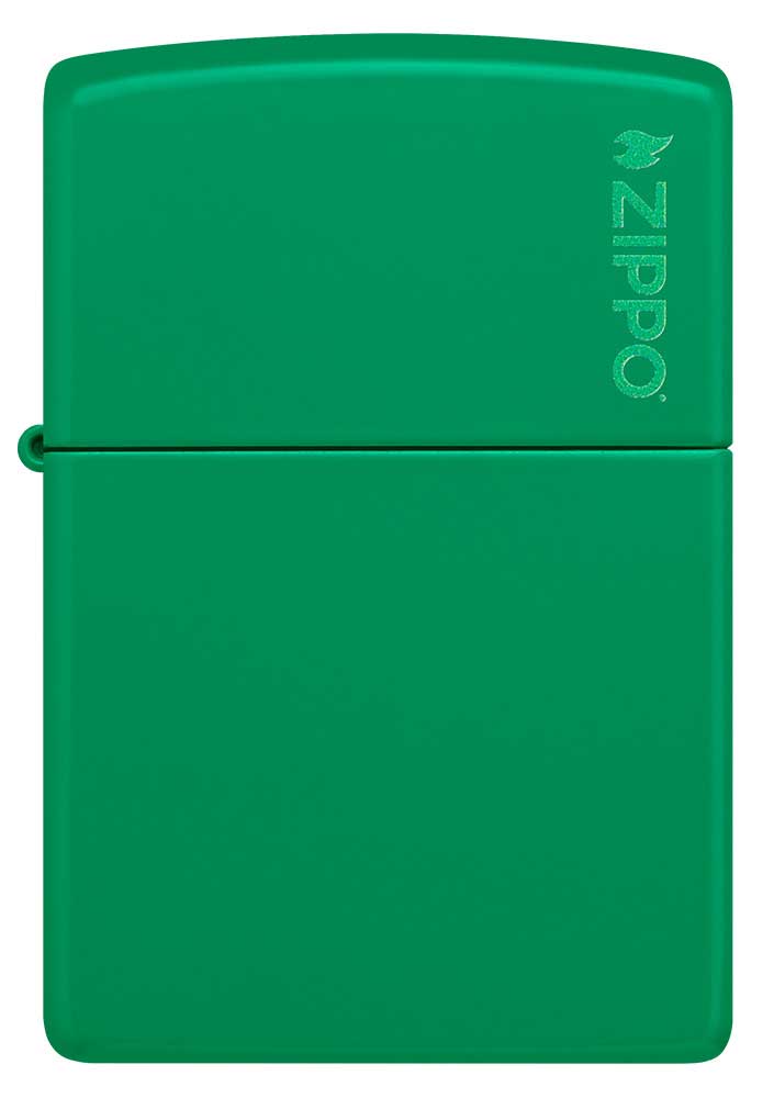 Zippo zapalovač 26107 Grass Green Matte Zippo Logo