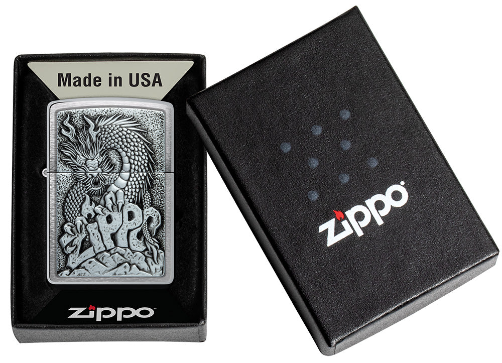 Zippo zapalovač 21962 Zippo Dragon Design