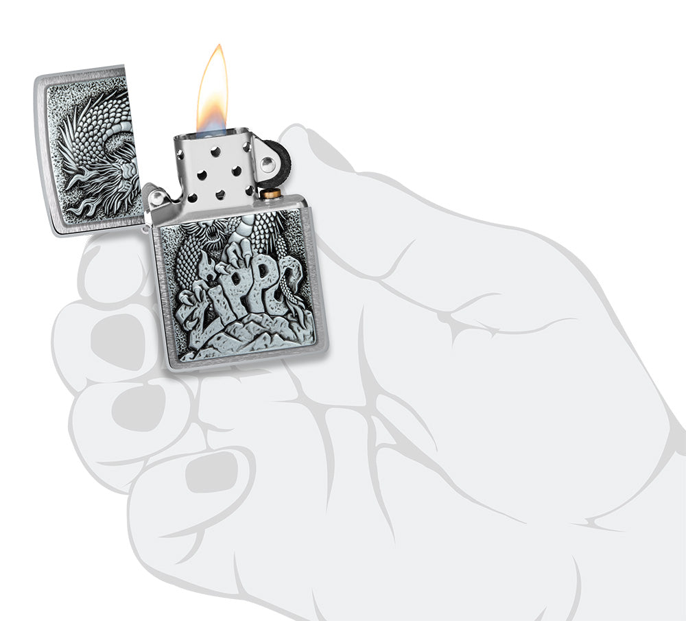 Zippo zapalovač 21962 Zippo Dragon Design
