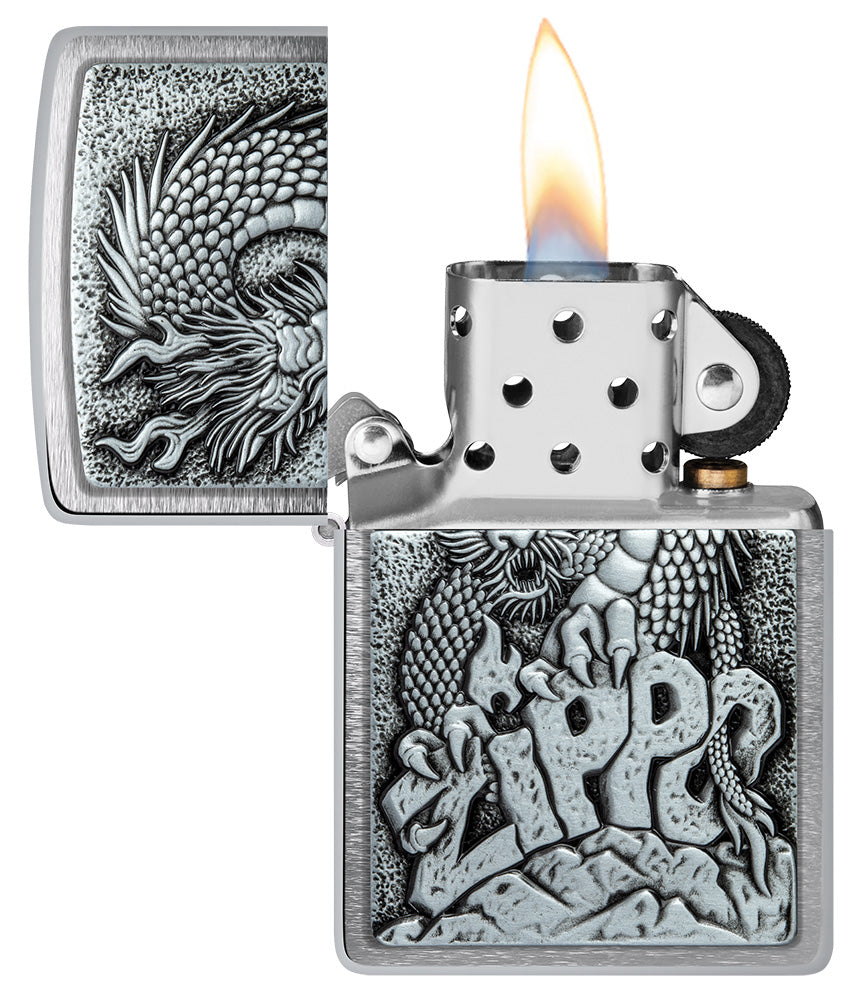 Zippo zapalovač 21962 Zippo Dragon Design