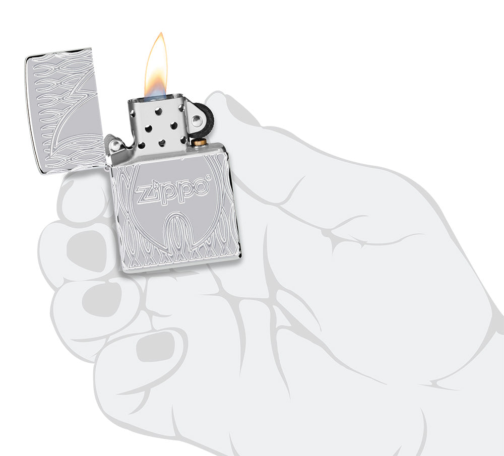 Zippo zapalovač 22077 Zippo Flame Design