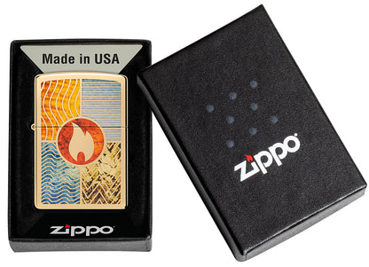 Zippo zapalovač 24210 Elements of Earth Design
