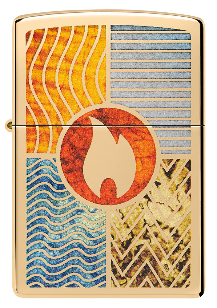 Zippo zapalovač 24210 Elements of Earth Design