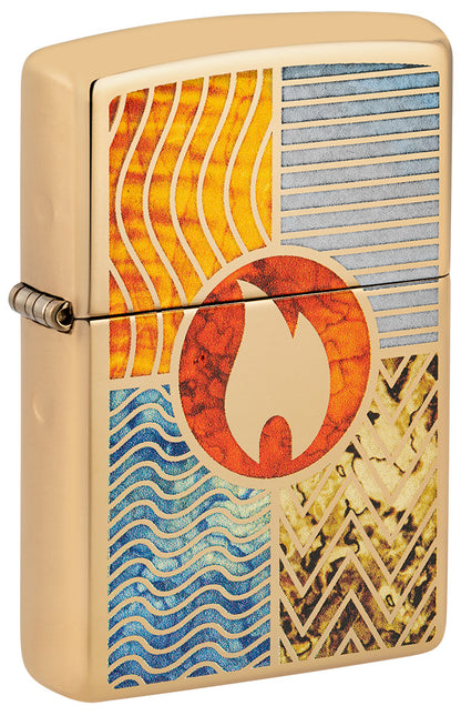 Zippo zapalovač 24210 Elements of Earth Design
