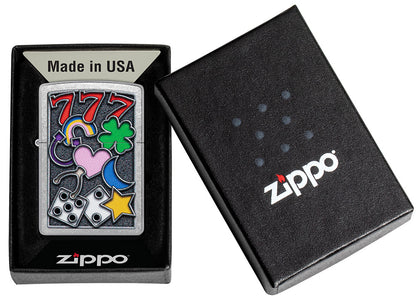 Zippo zapalovač 25652 All Luck Design
