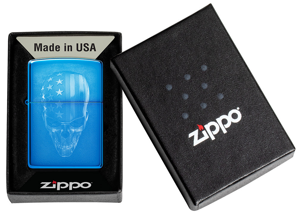 Zippo zapalovač 26146 American Skull