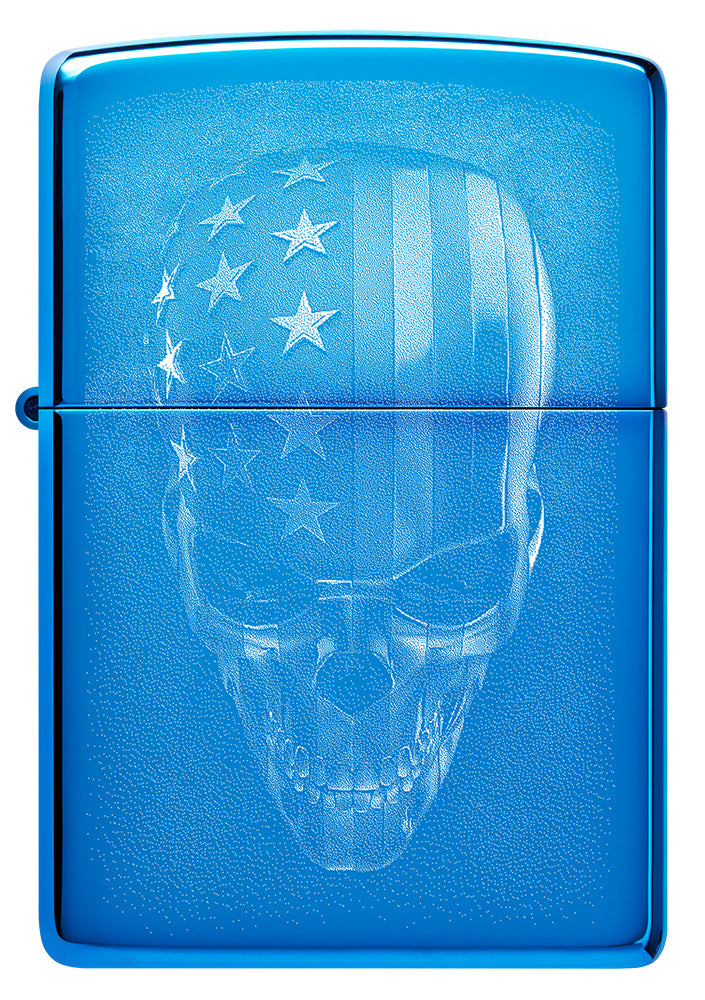 Zippo zapalovač 26146 American Skull