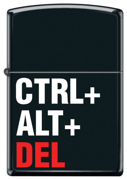 Zippo zapalovač 26187 Ctrl Alt Del