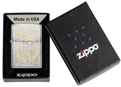 Zippo zapalovač 21967 Tread Flame Design