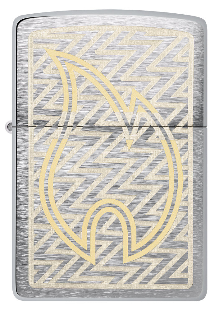 Zippo zapalovač 21967 Tread Flame Design
